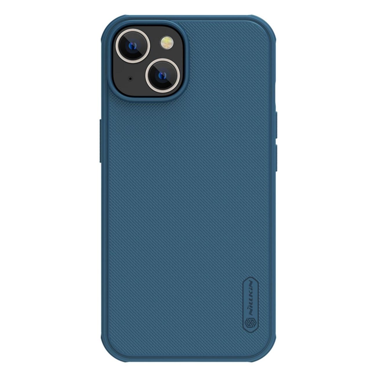 Nillkin Super Frosted Shield Pro-etui til iPhone 14 Plus bagcover blå