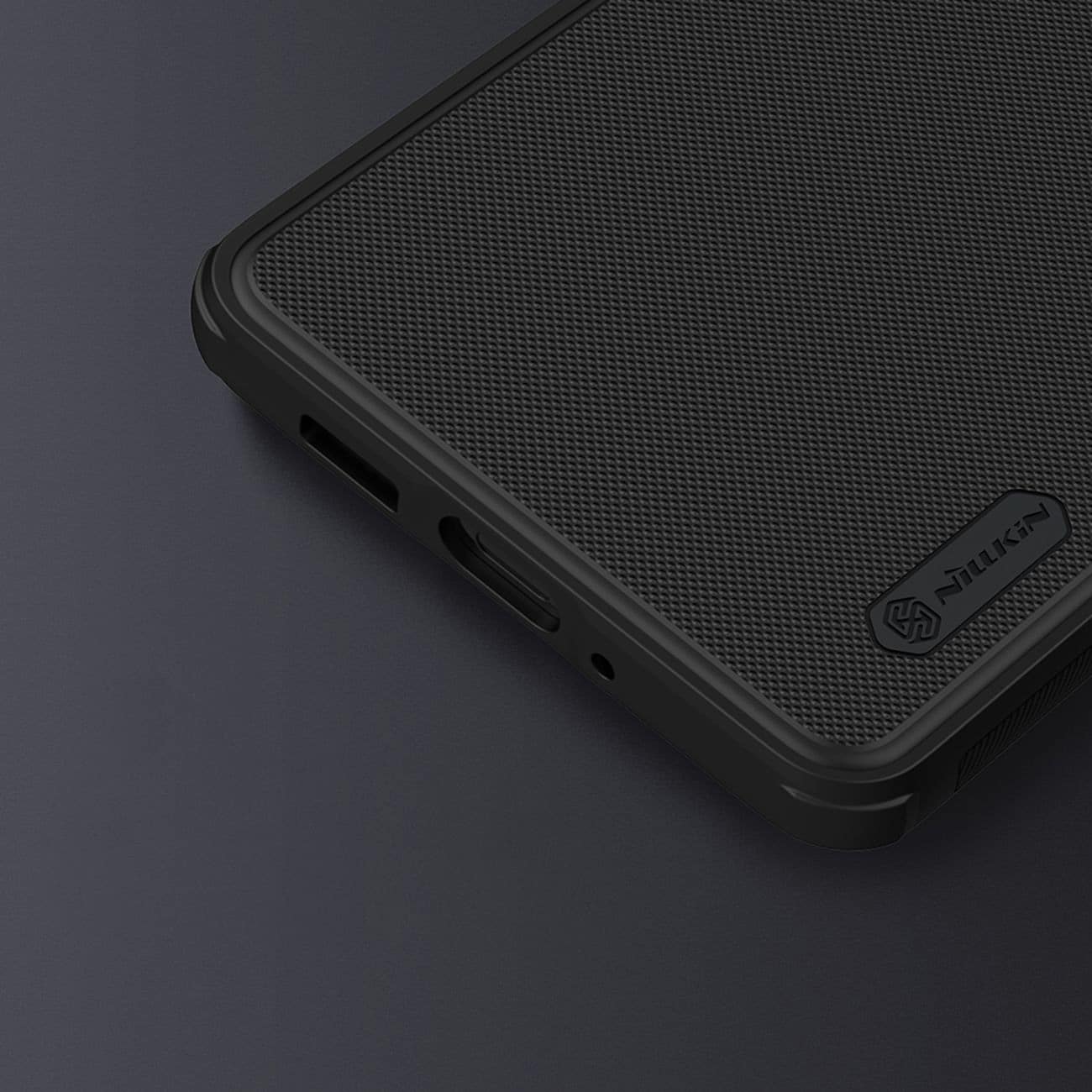 Nillkin Super Frosted Shield Pro-etui til iPhone 14 Plus bagcover blå