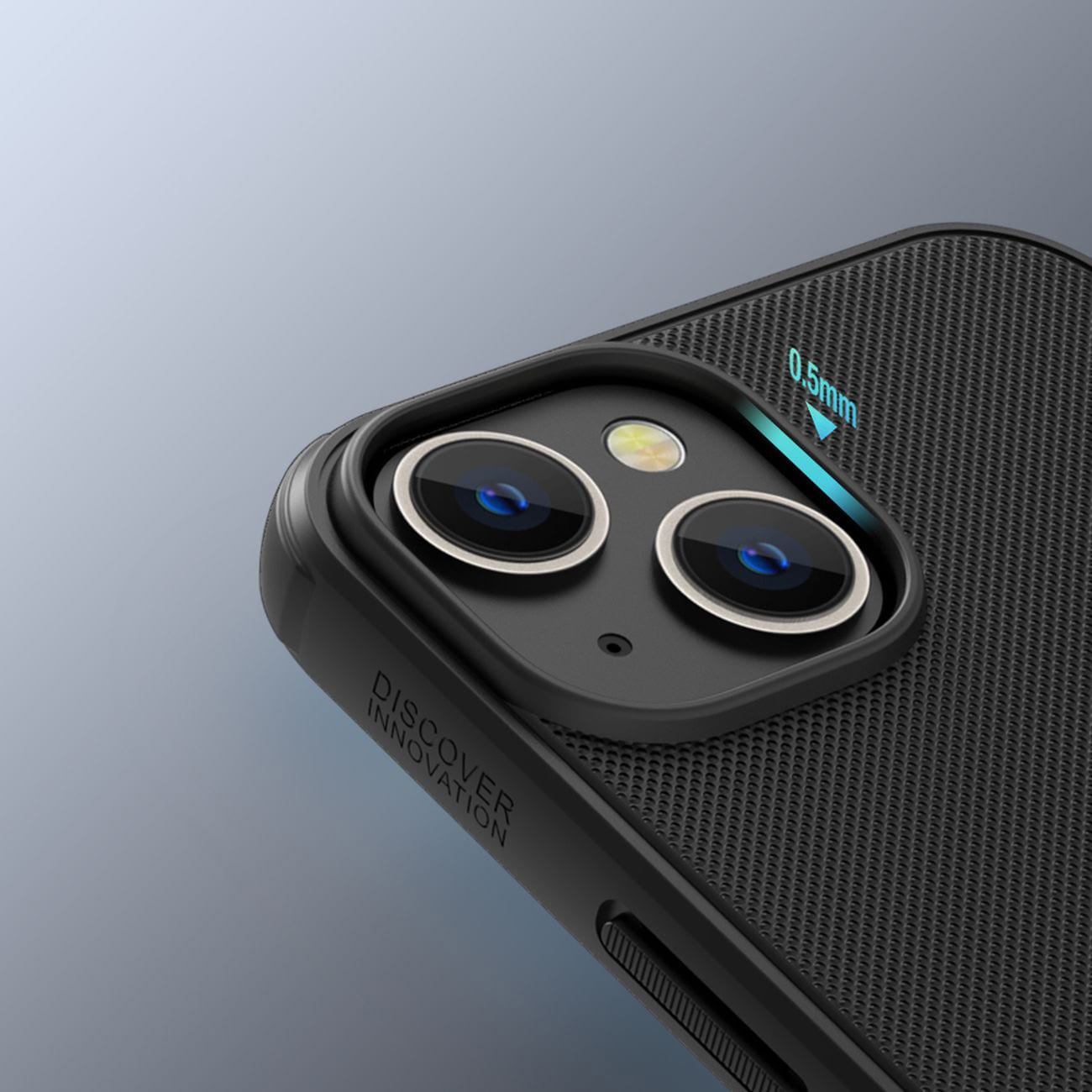 Nillkin Super Frosted Shield Pro-etui til iPhone 14 Plus bagcover blå