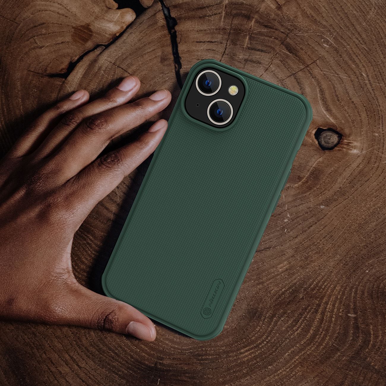 Nillkin Super Frosted Shield Pro-etui til iPhone 14 Plus bagcover blå