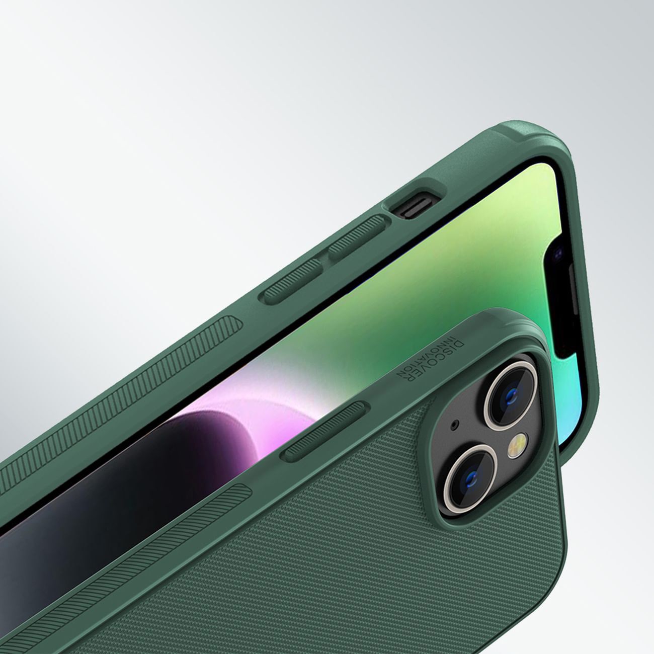 Nillkin Super Frosted Shield Pro-etui til iPhone 14 Plus bagcover blå