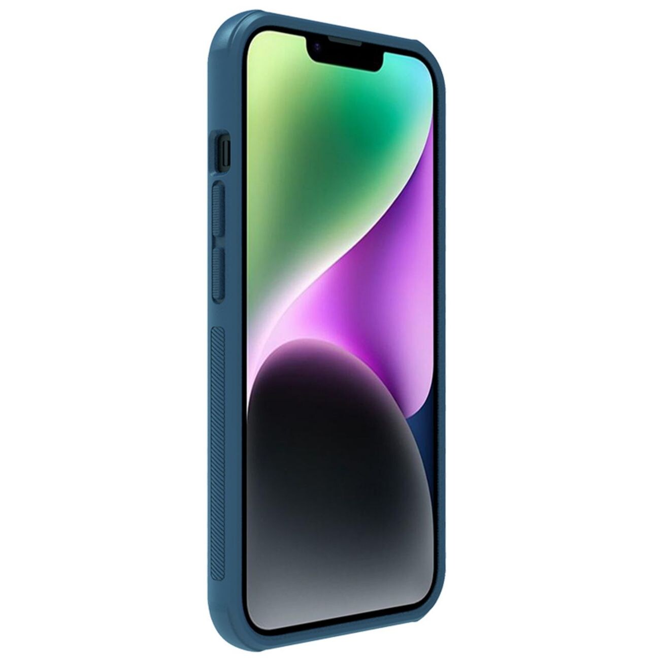 Nillkin Super Frosted Shield Pro-etui til iPhone 14 Plus bagcover blå