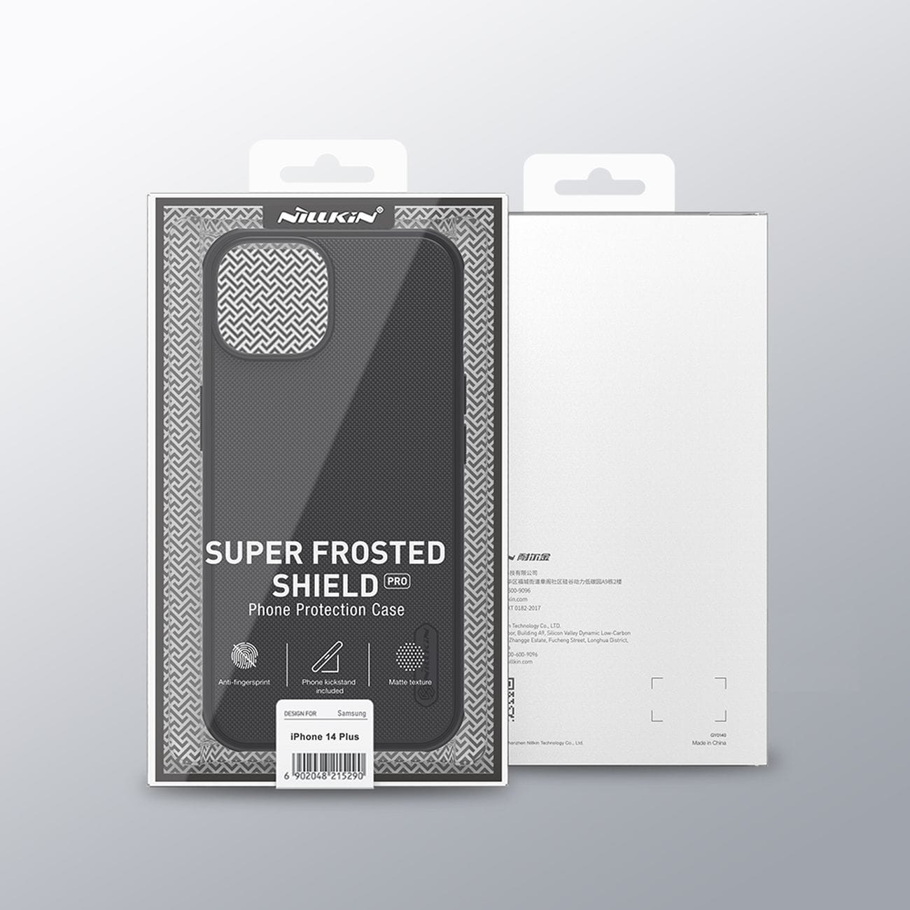 Nillkin Super Frosted Shield Pro-etui til iPhone 14 Plus bagcover blå