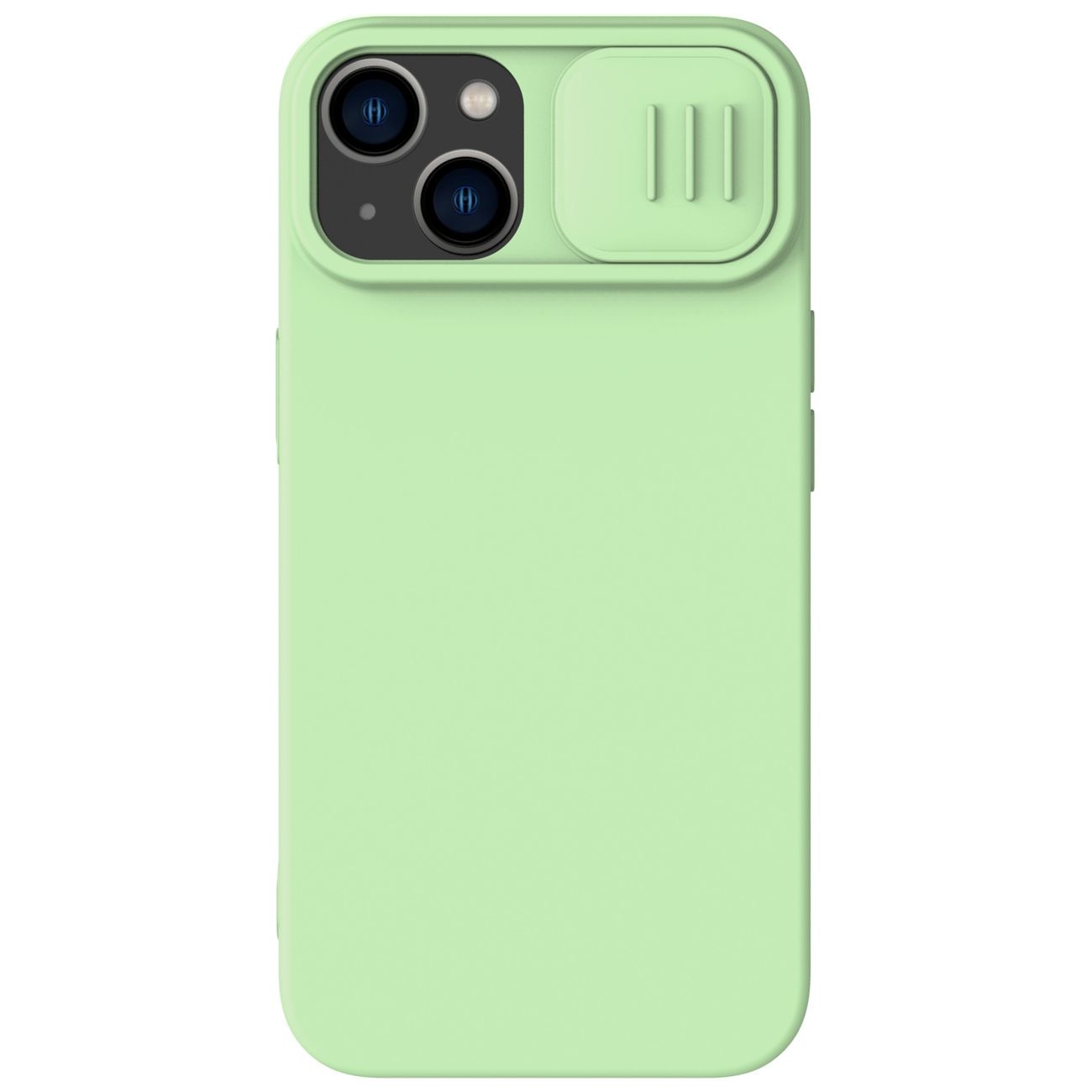 Nillkin CamShield Magnetic Silicone Case for iPhone 14 Plus with Camera Protector, Green