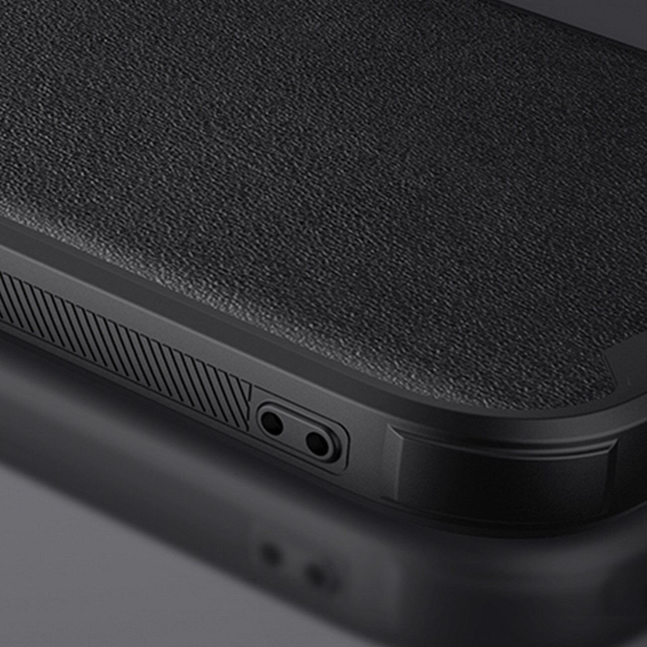 Nillkin CamShield Leather S Case iPhone 14 Plus-etui med kameradæksel blå