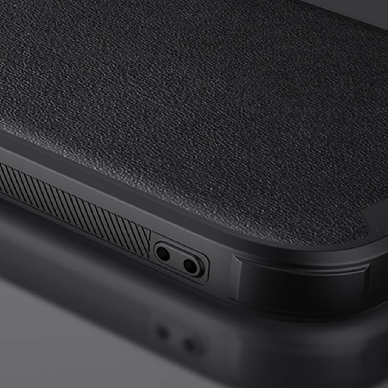 Nillkin CamShield Leather S Case iPhone 14 Plus-etui med kameradæksel grøn