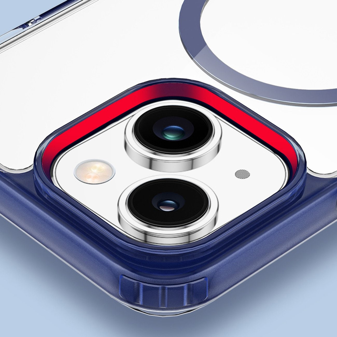 Dux Ducis Clin2-etui til iPhone 14 Plus magnetisk MagSafe-cover blå