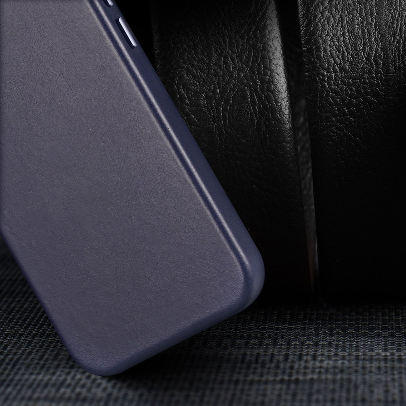 Dux Ducis Naples-etui til iPhone 14 Plus magnetisk læderetui MagSafe blå