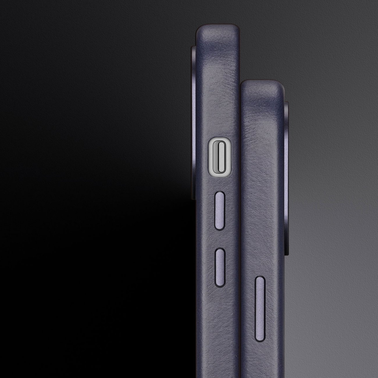 Dux Ducis Naples-etui til iPhone 14 Plus magnetisk læderetui MagSafe blå