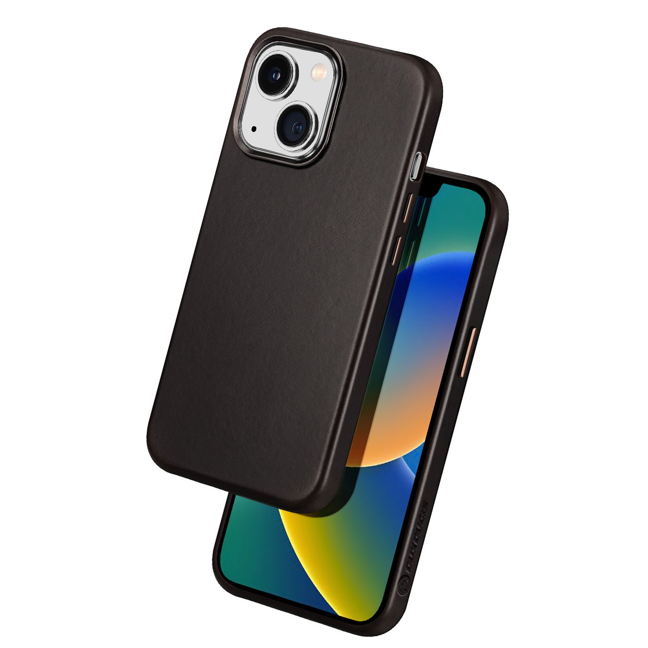 Dux Ducis Naples Etui til iPhone 14 Plus Lædercover (MagSafe-kompatibel) Mørkebrun