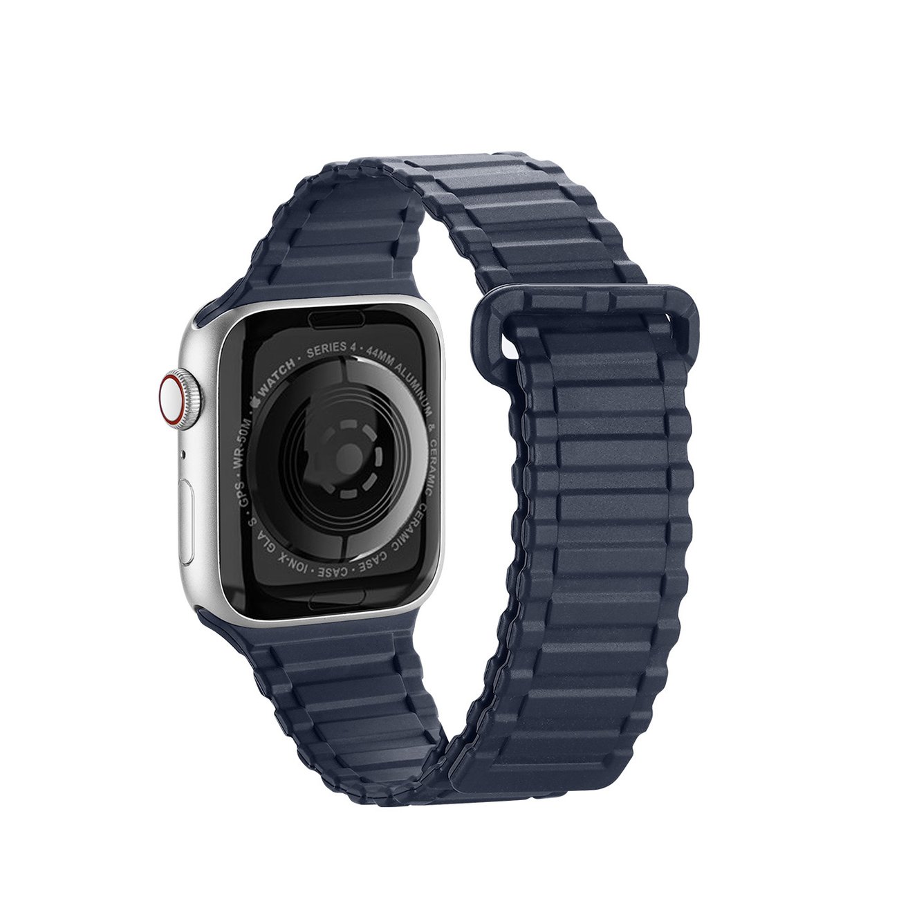Dux Ducis Armor Strap for Apple Watch SE 1-9 (41, 40, 38 mm) silicone magnetic band blue