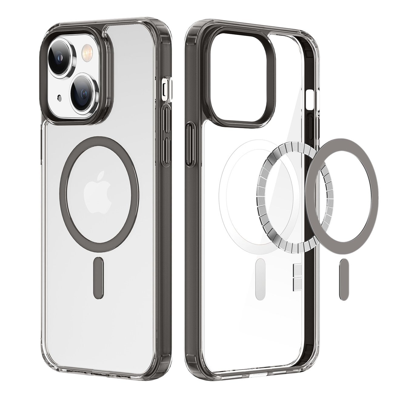 Dux Ducis Clin2-etui til iPhone 14 Plus magnetisk cover MagSafe grå