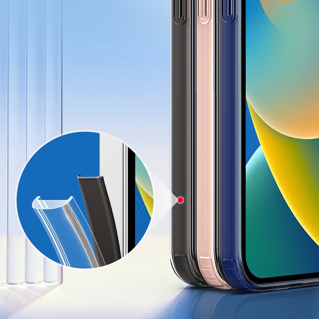 Dux Ducis Clin2-etui til iPhone 14 Plus magnetisk cover MagSafe grå