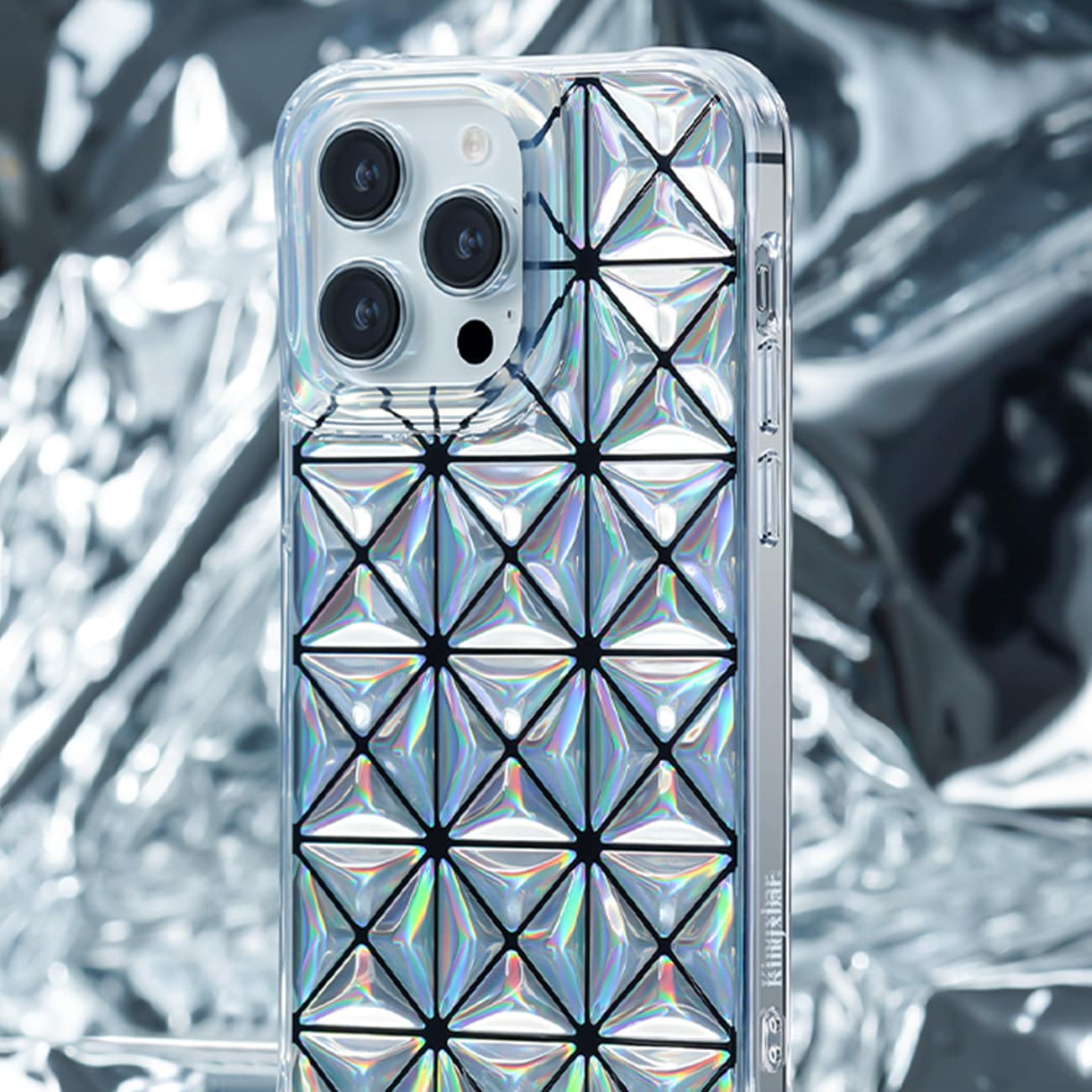 Kingxbar Miya Series etui til iPhone 14 Plus bagcover regnbue bagcover