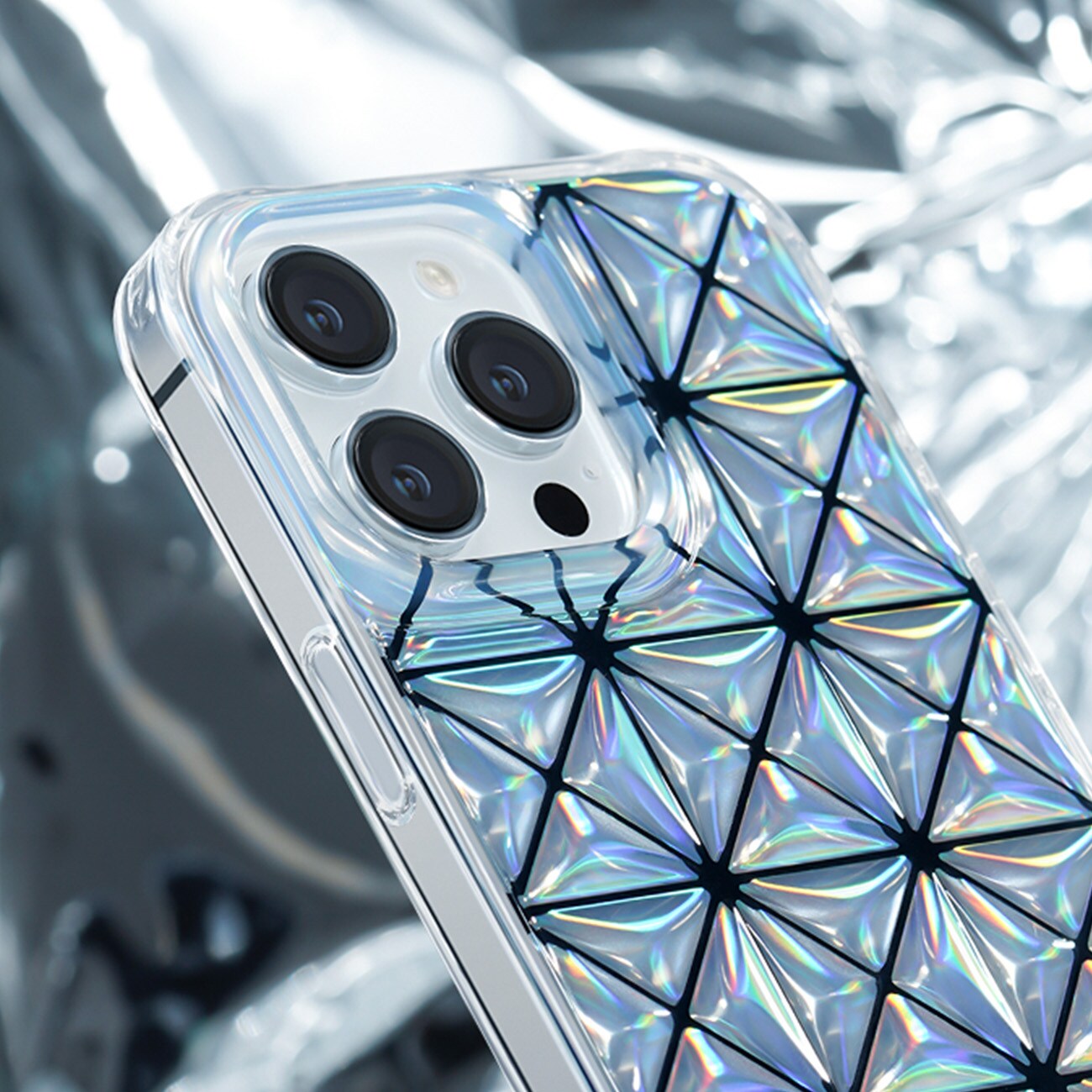 Kingxbar Miya Series etui til iPhone 14 Plus bagcover regnbue bagcover