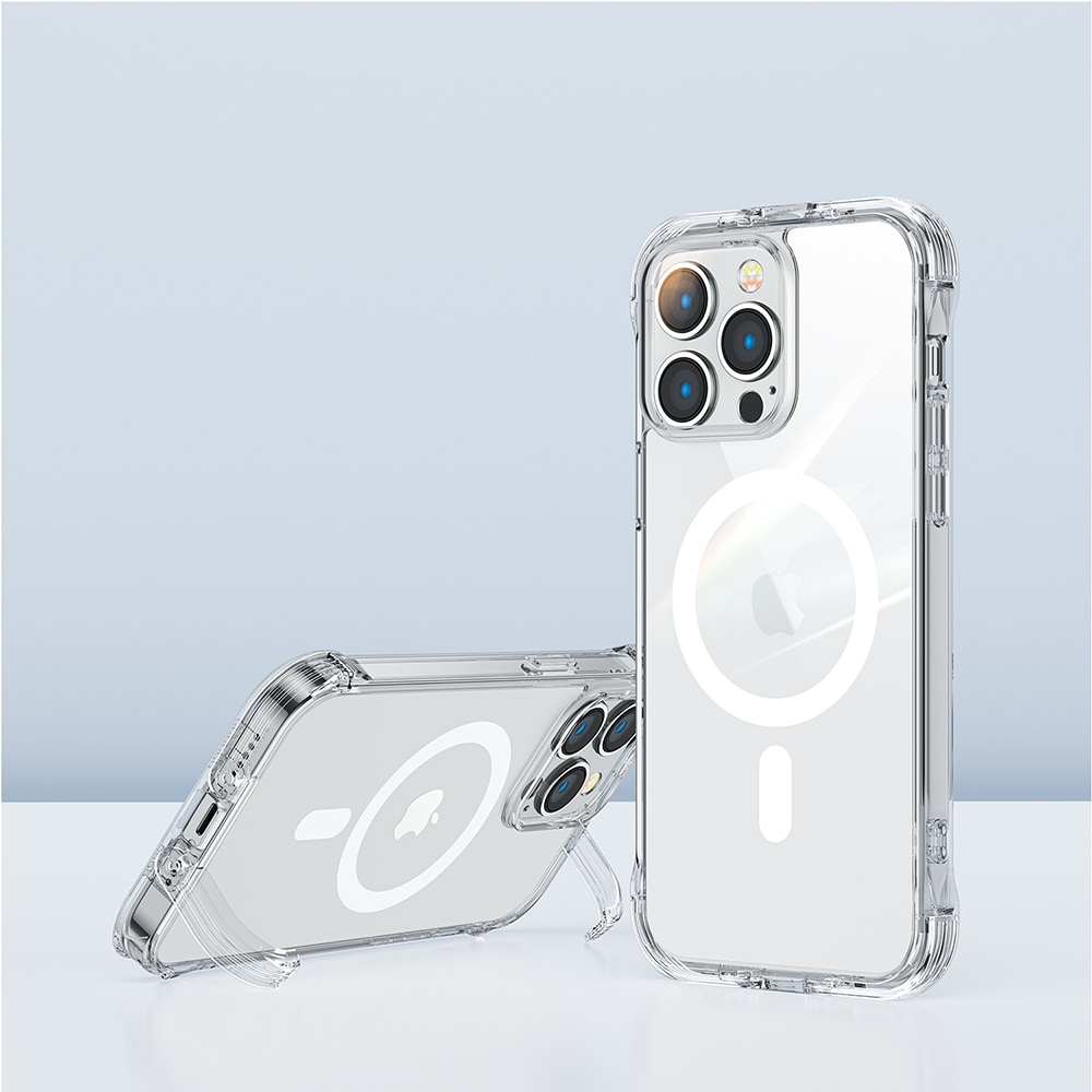 Joyroom Magnetisk Defender etui til iPhone 14 Plus, panseret med kroge, klar (MagSafe)
