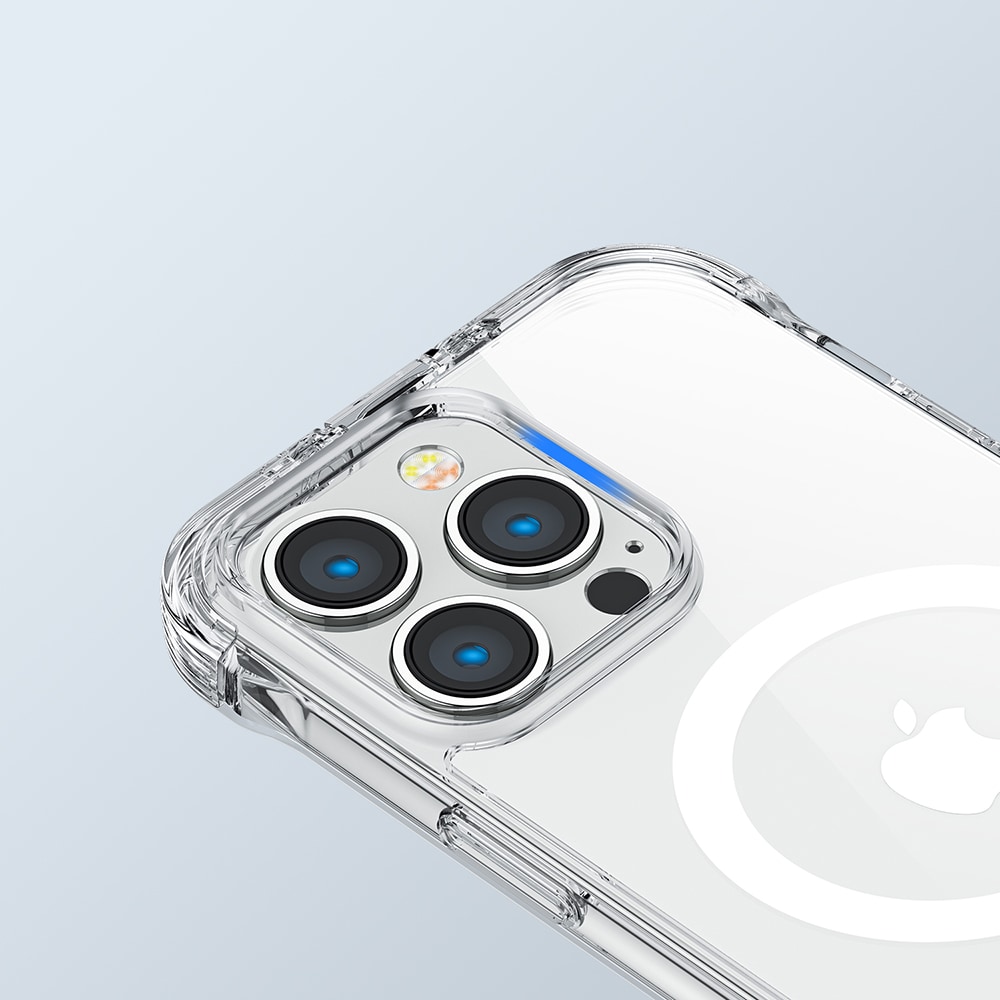 Joyroom Magnetisk Defender etui til iPhone 14 Plus, panseret med kroge, klar (MagSafe)