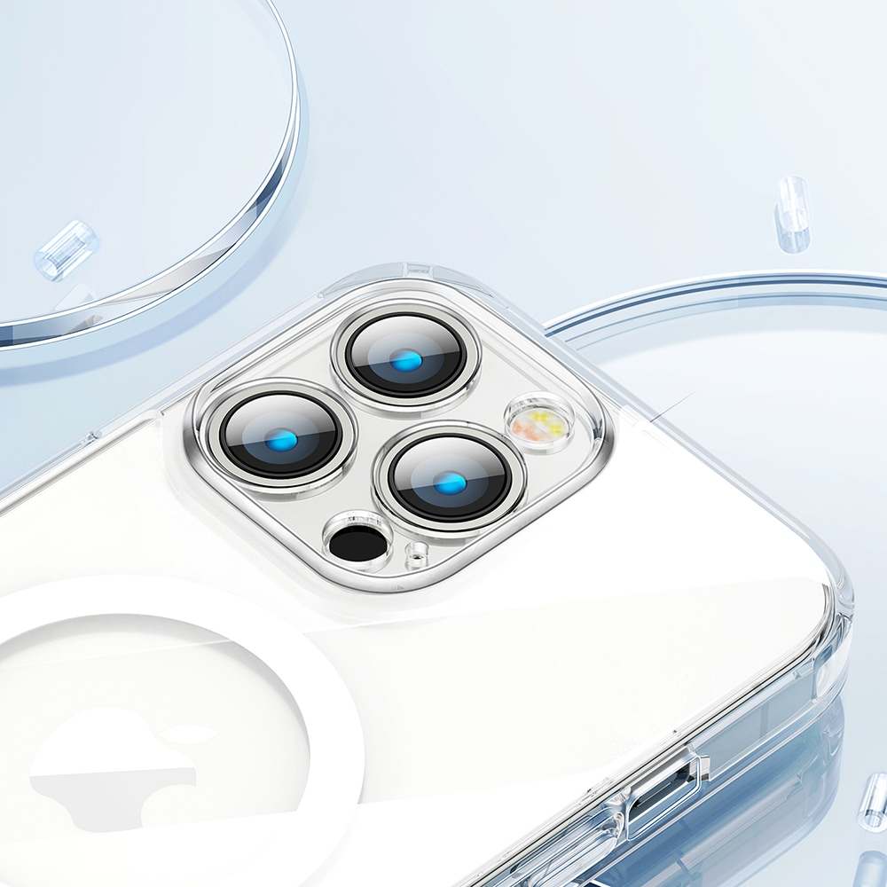 Joyroom 14D Magnetisk etui til iPhone 14 Plus, kompatibel med MagSafe, transparent (JR-14D7)