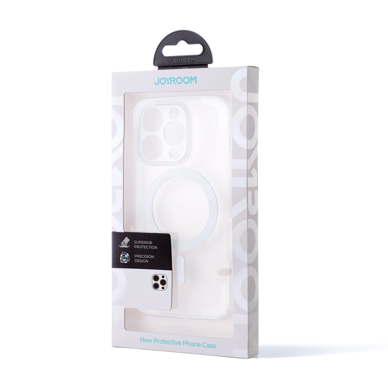 Joyroom 14D Magnetisk etui til iPhone 14 Plus, kompatibel med MagSafe, transparent (JR-14D7)