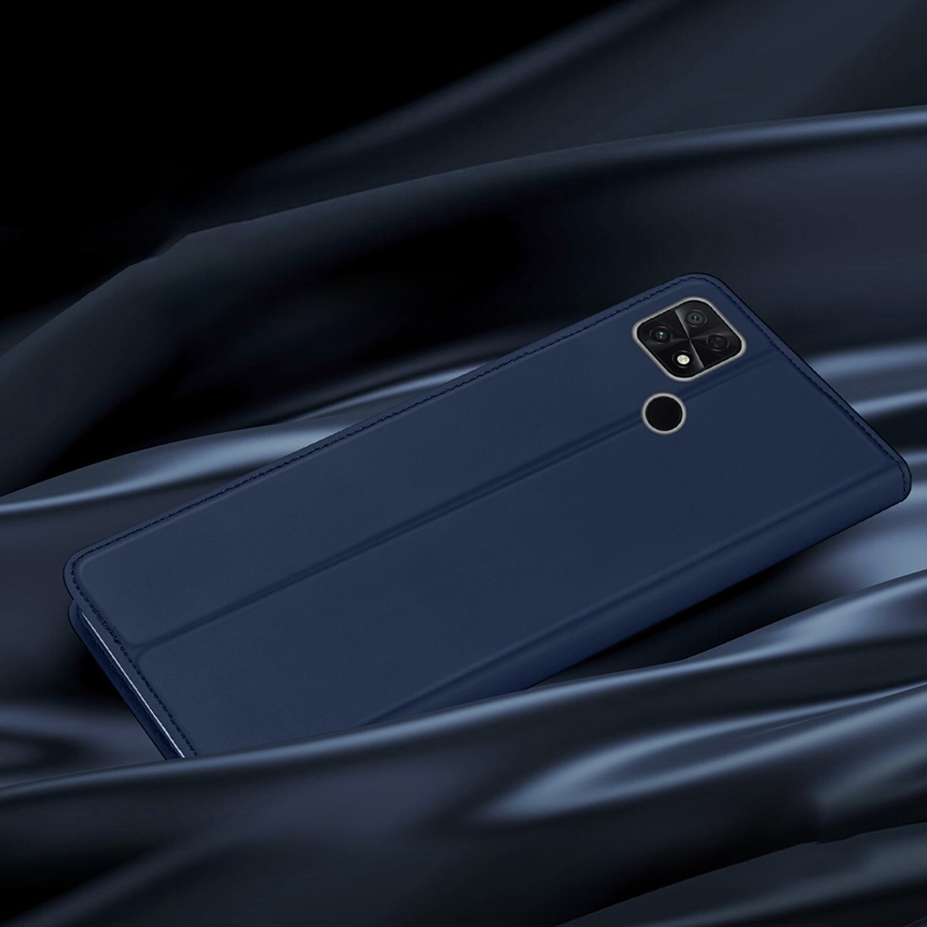 Dux Ducis Skin Pro-etui til Oppo Reno 8 Pro flip cover card wallet stand blå