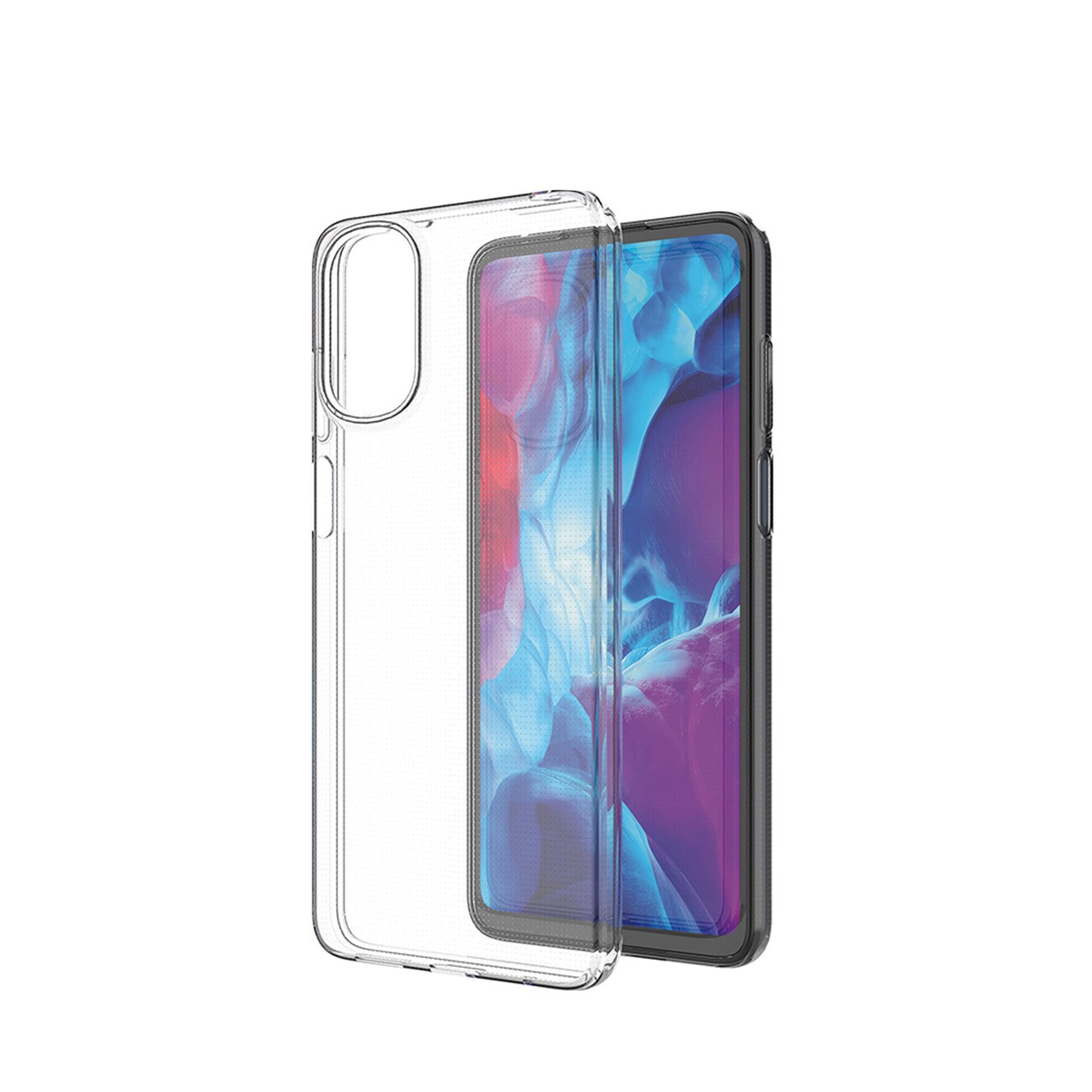 Ultraklart 0,5 mm etui til Motorola Moto E32 tyndt cover gennemsigtigt