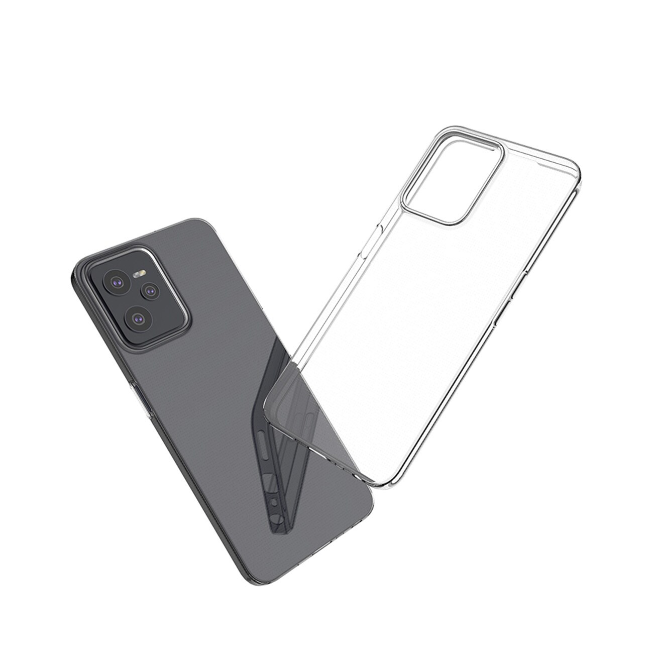 Ultraklart 0,5 mm etui til Realme C35 tyndt cover gennemsigtigt