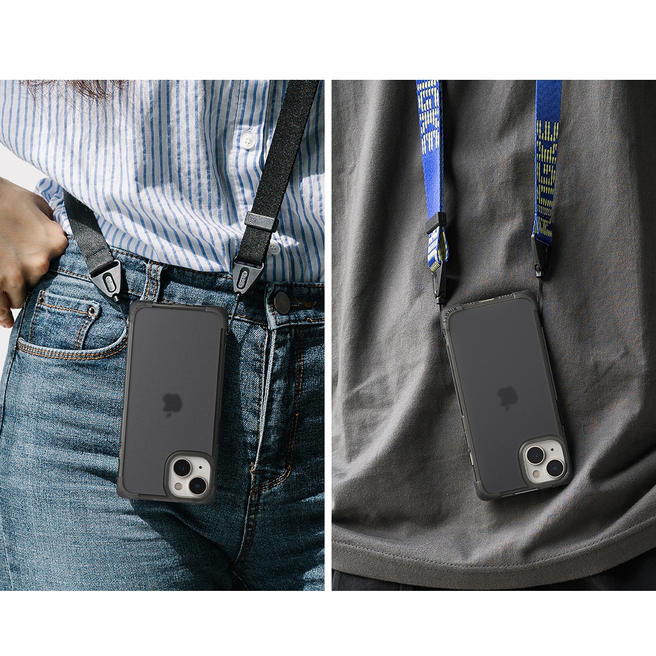 Ringke Fusion Bumper-etui til iPhone 14 Plus grå