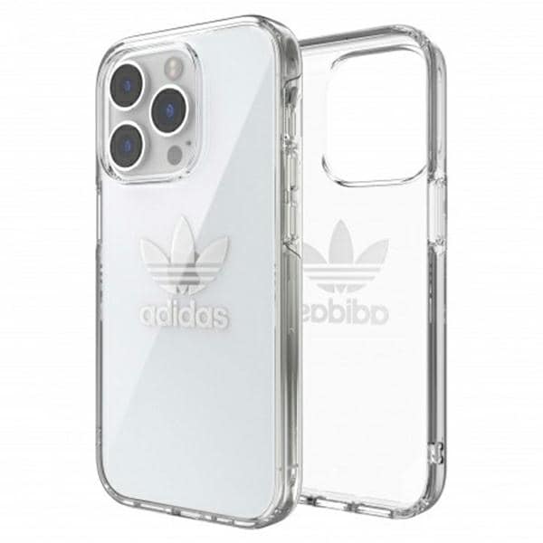 Adidas OR Protective iPhone 14 Pro 6.1 "Clear Case gennemsigtig 50230