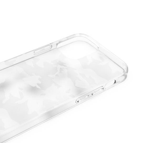 Adidas OR SnapCase Camo iPhone 12/12 Pro transparent/hvid 43705