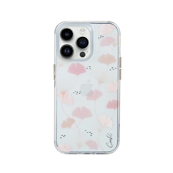 Uniq Coehl Meadow-etui til iPhone 14 Pro - pink