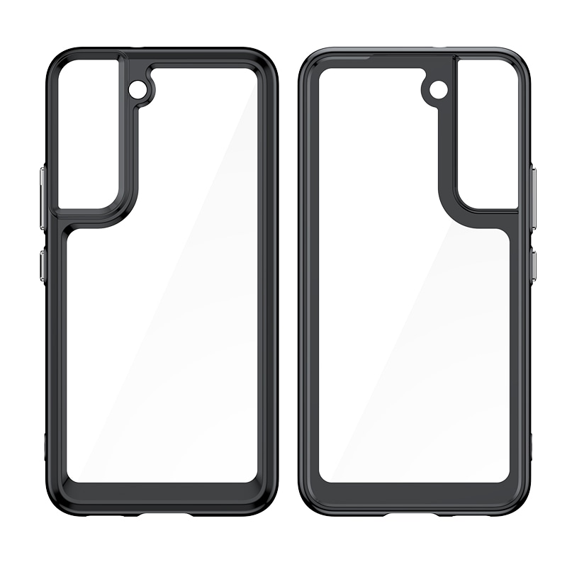 Outer Space Case til Samsung Galaxy S23+ cover med en fleksibel ramme sort