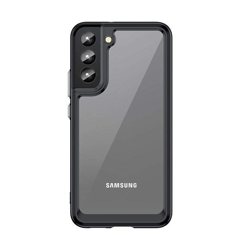 Outer Space Case til Samsung Galaxy S23+ cover med en fleksibel ramme sort