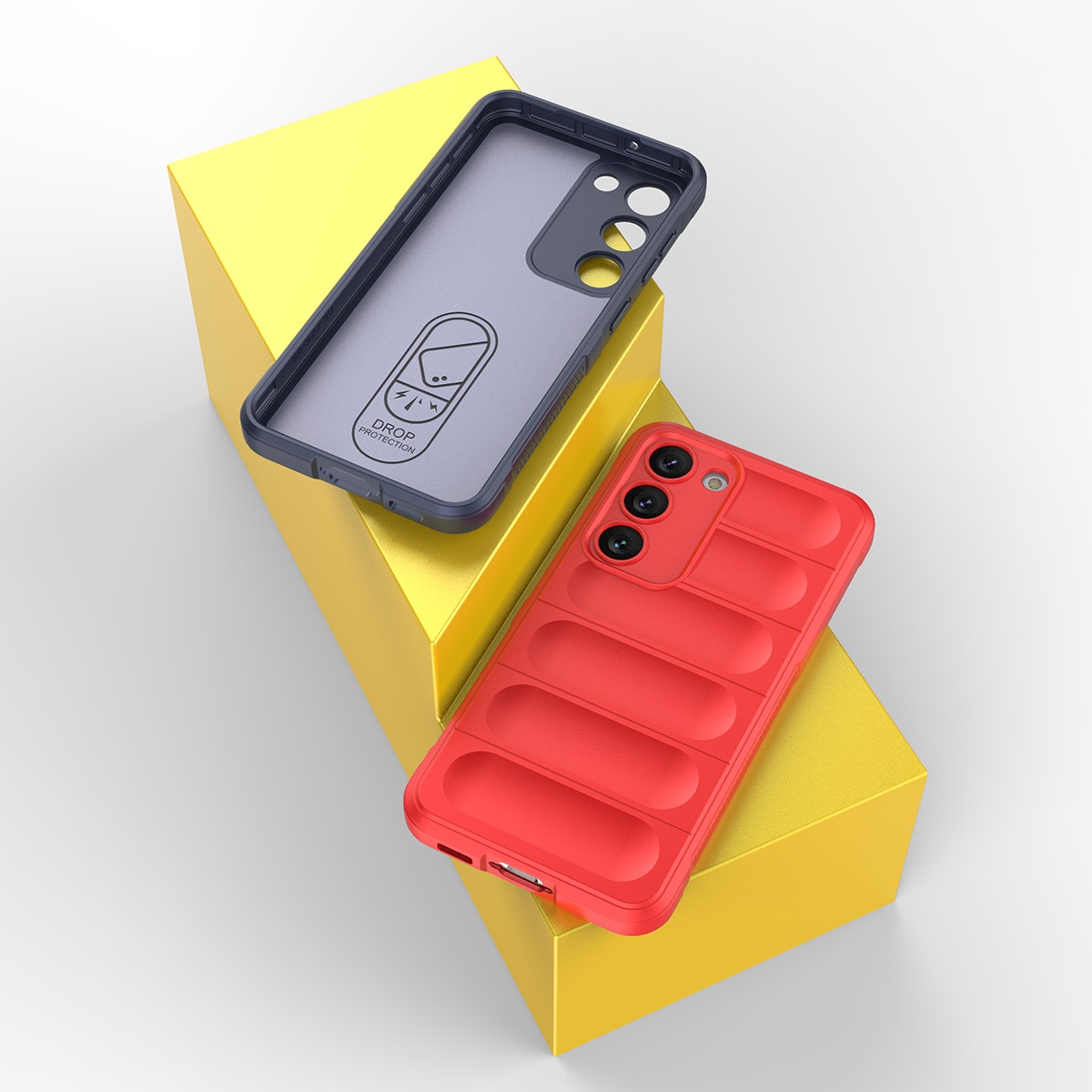 Magic Shield-etui til Samsung Galaxy S23+ fleksibelt panseret cover sort