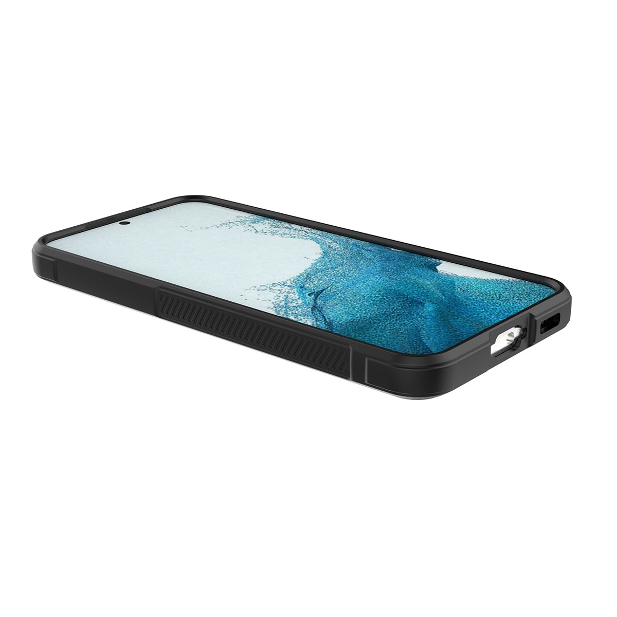 Magic Shield-etui til Samsung Galaxy S23+ fleksibelt panseret cover sort