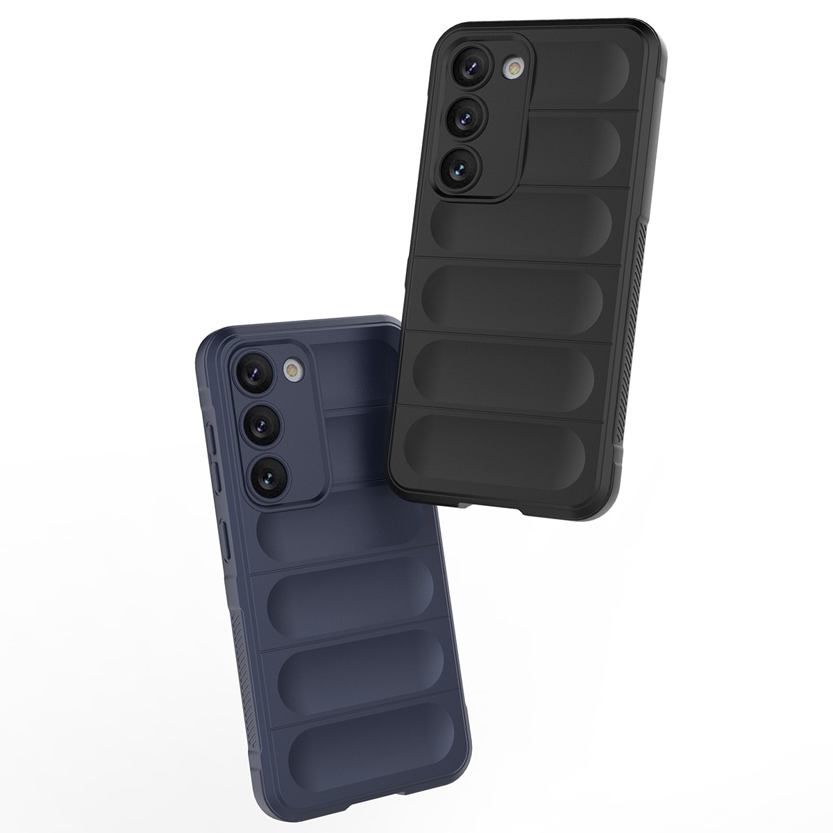 Magic Shield-etui til Samsung Galaxy S23+ fleksibelt panseret cover blå
