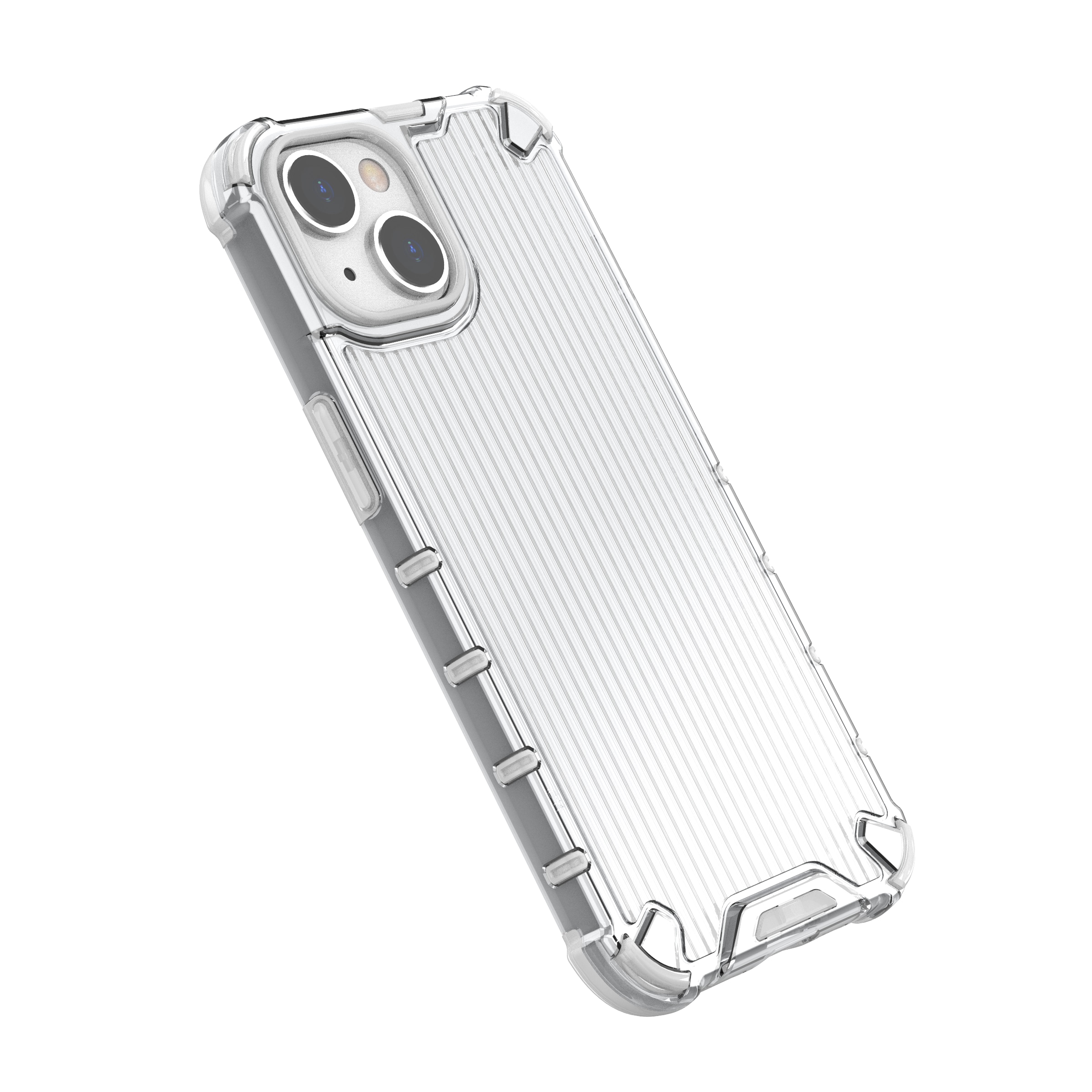 Ombre Protect Case til iPhone 13 lyserødt og blåt panseret etui