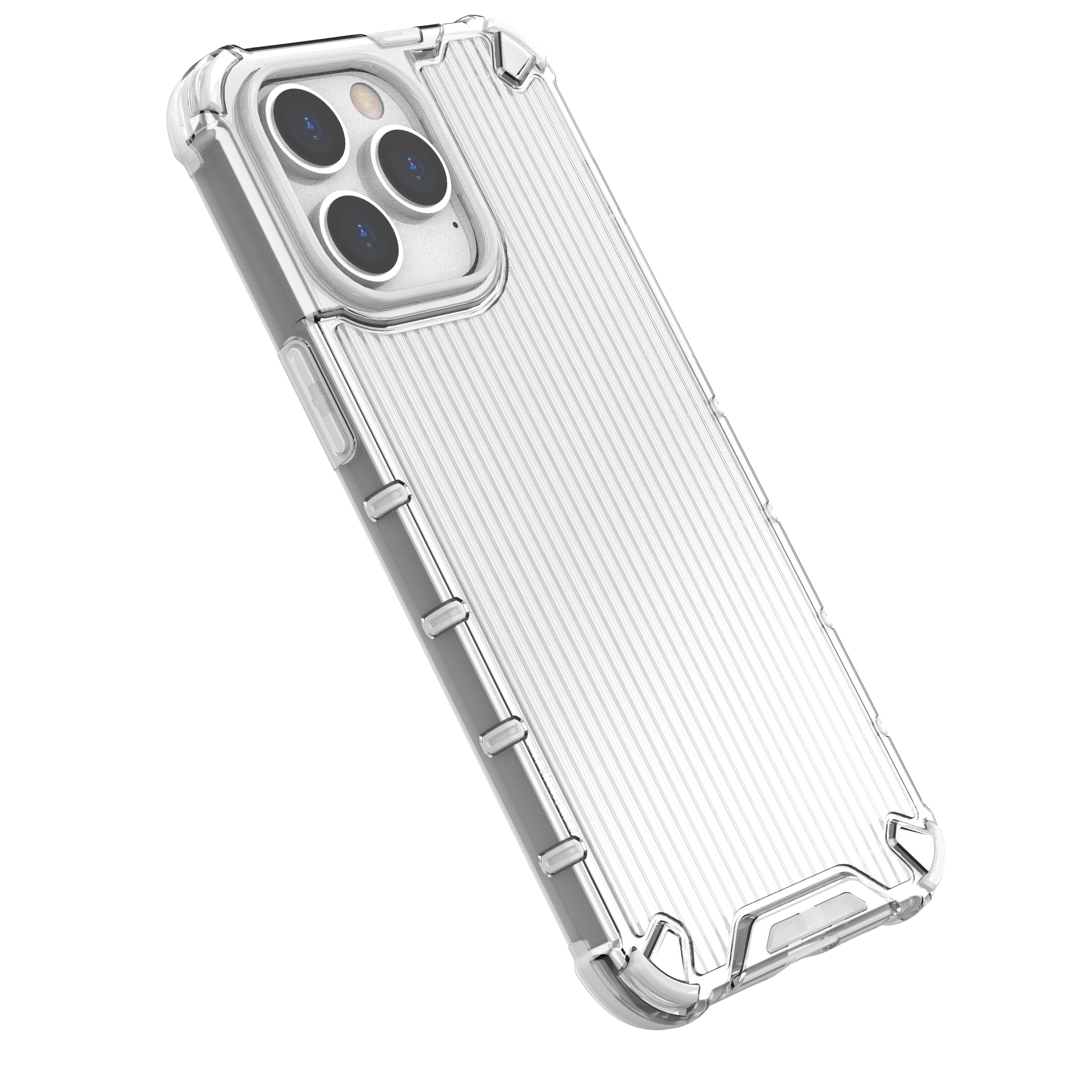 Ombre Protect Case til iPhone 13 Pro pansret cover pink og blå