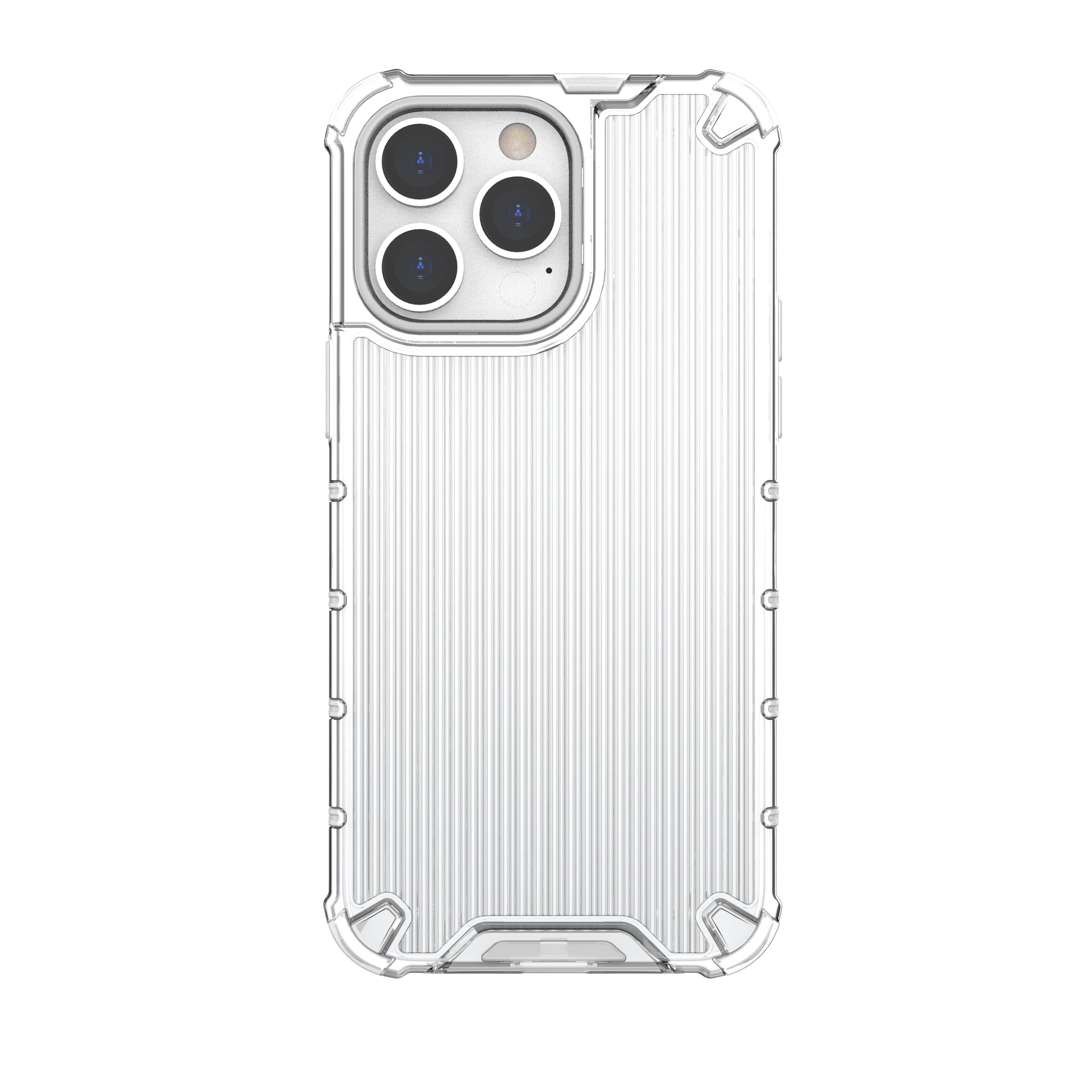 Ombre Protect Case til iPhone 13 Pro Max lyserødt og blåt panseret etui