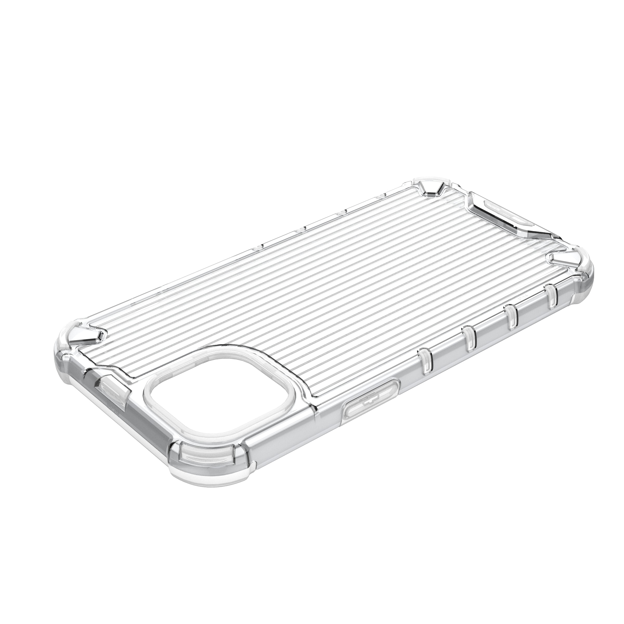 Ombre Protect Case til iPhone 14 lyserødt og blåt panseret etui