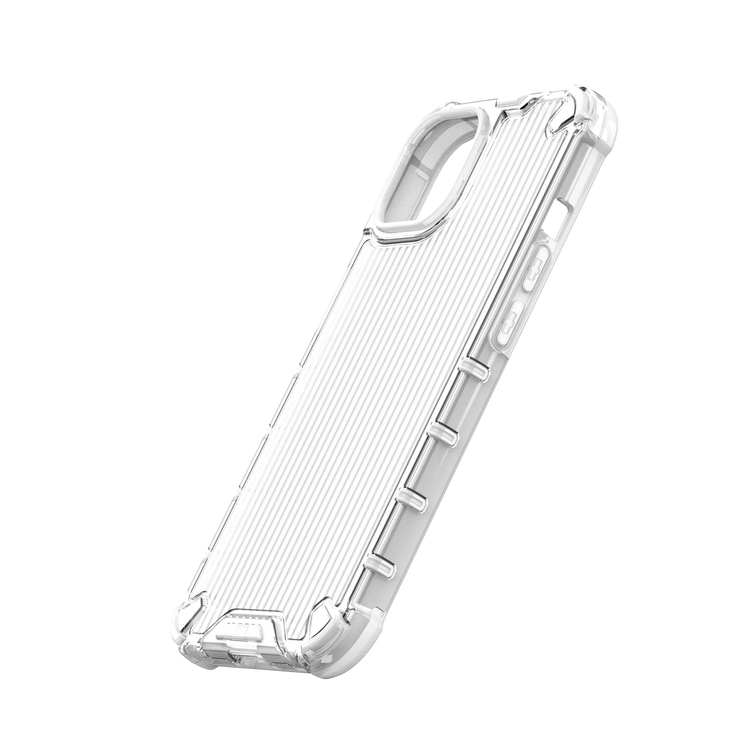 Ombre Protect Case til iPhone 14 lyserødt og blåt panseret etui