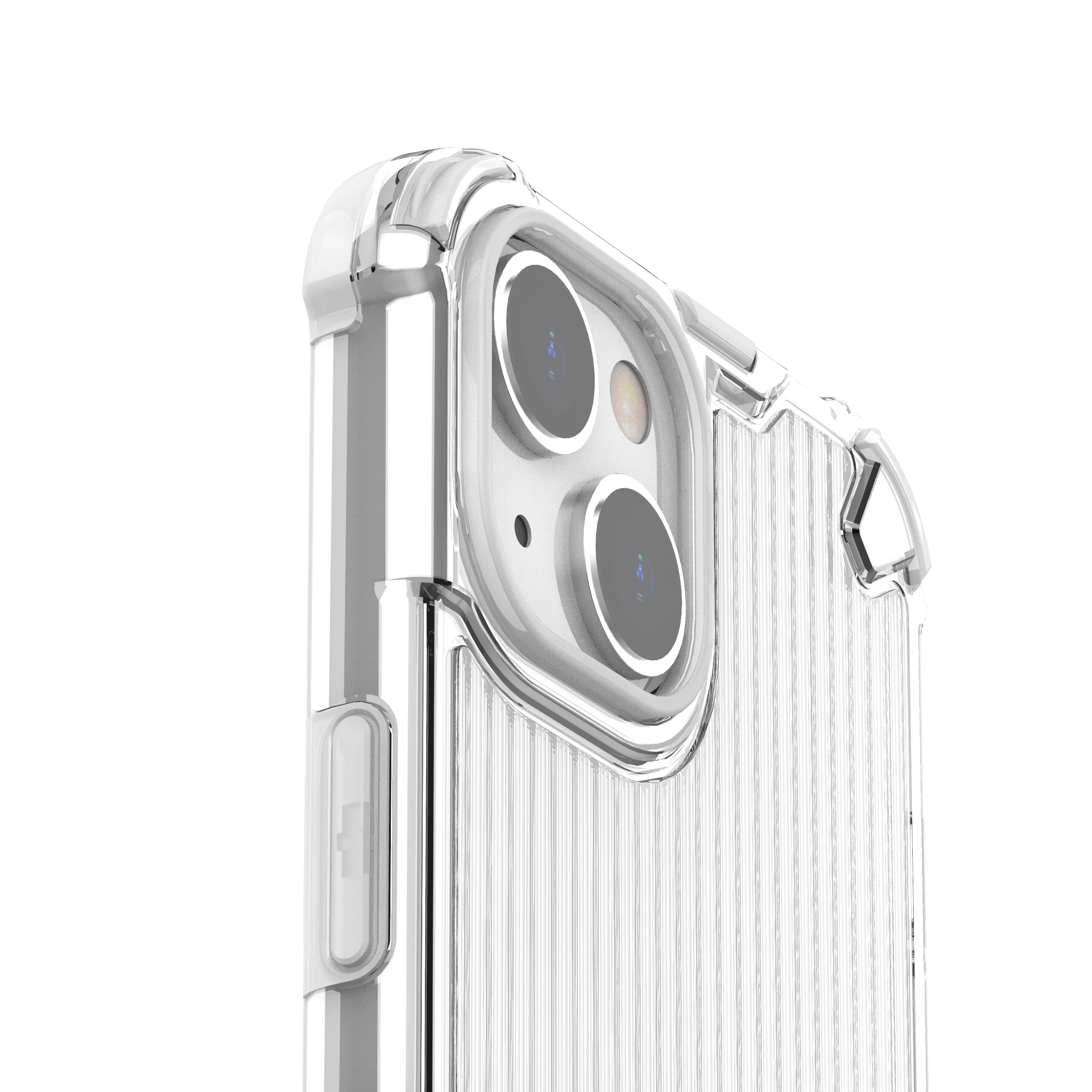 Ombre Protect Case til iPhone 14 lyserødt og blåt panseret etui