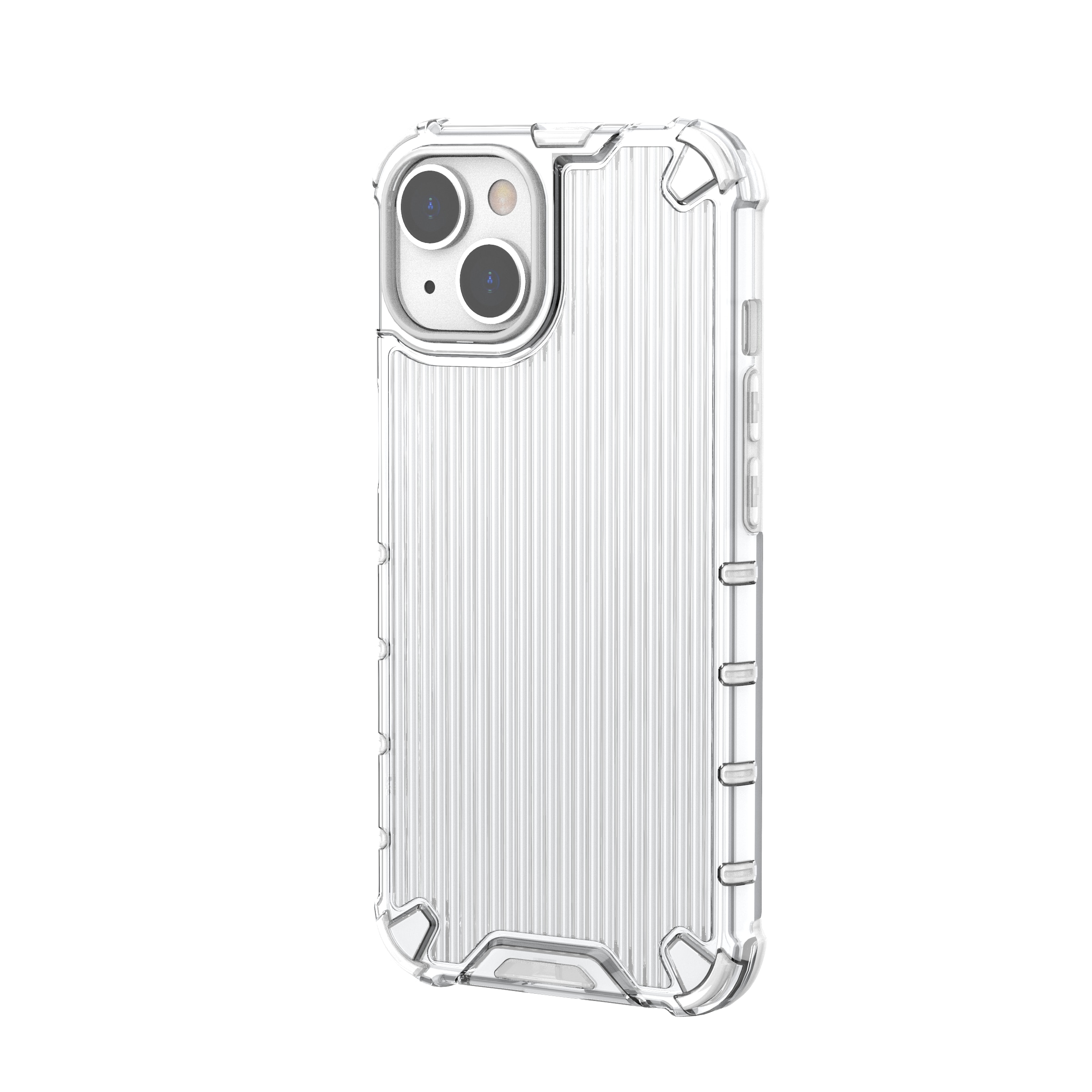 Ombre Protect Case til iPhone 14 lyserødt og blåt panseret etui