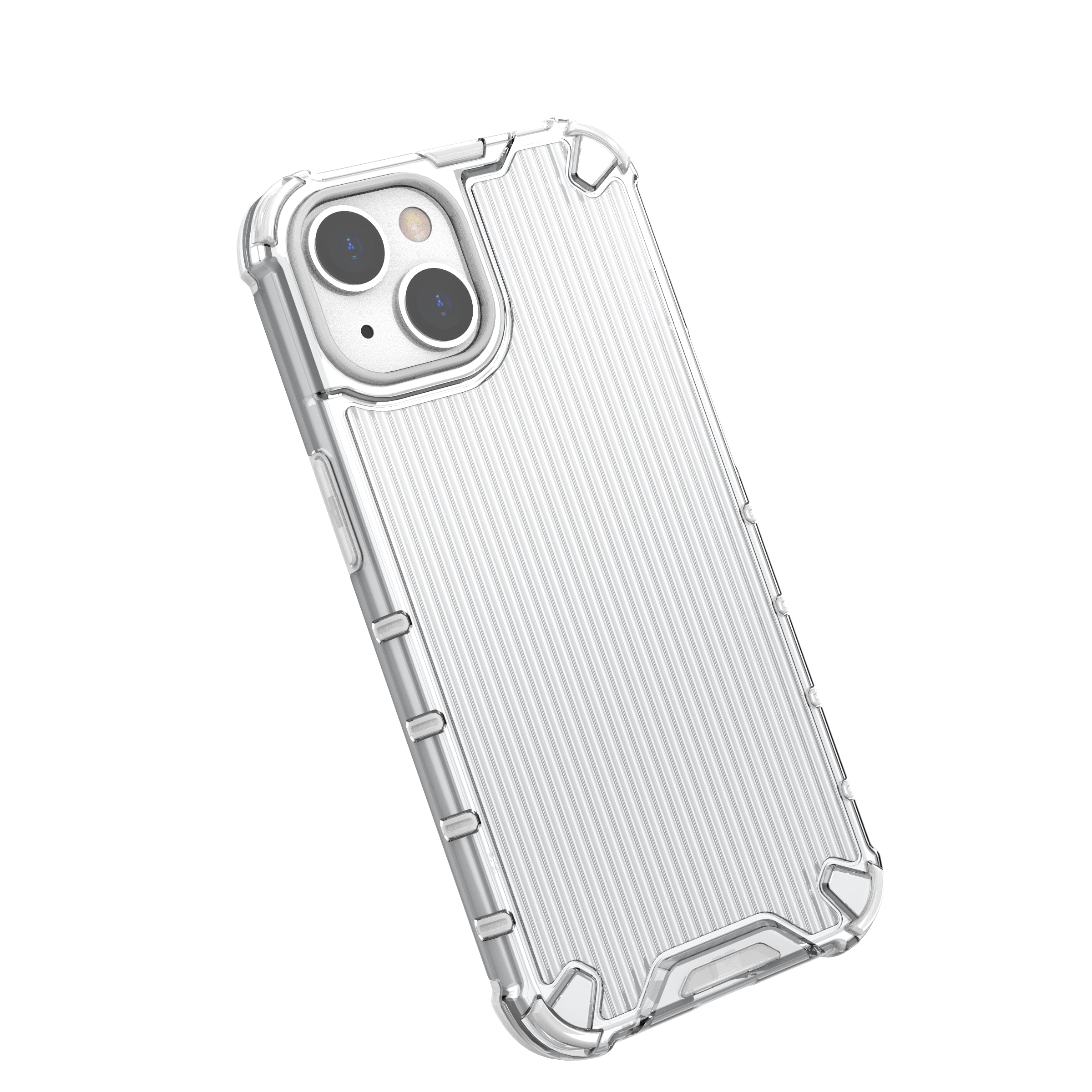 Ombre Protect Case til iPhone 14 lyserødt og blåt panseret etui