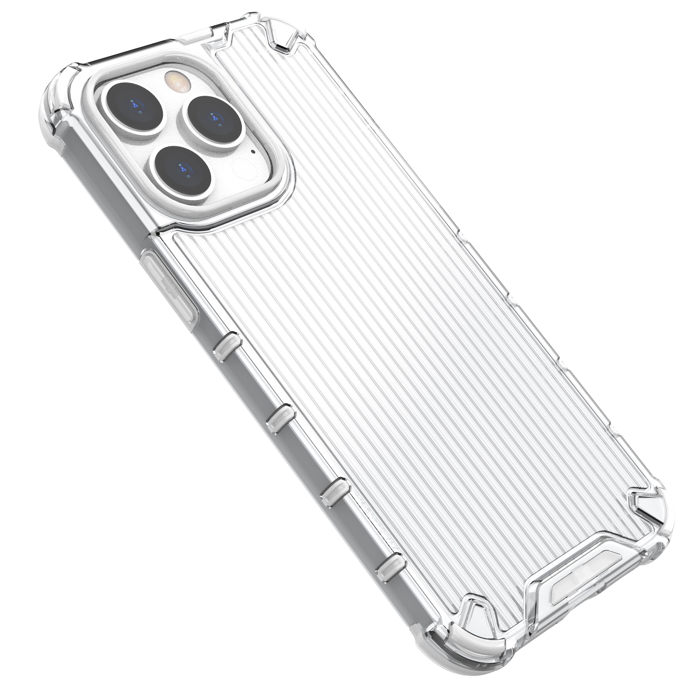 Ombre Protect Case til iPhone 14 Pro pansret cover pink og blå