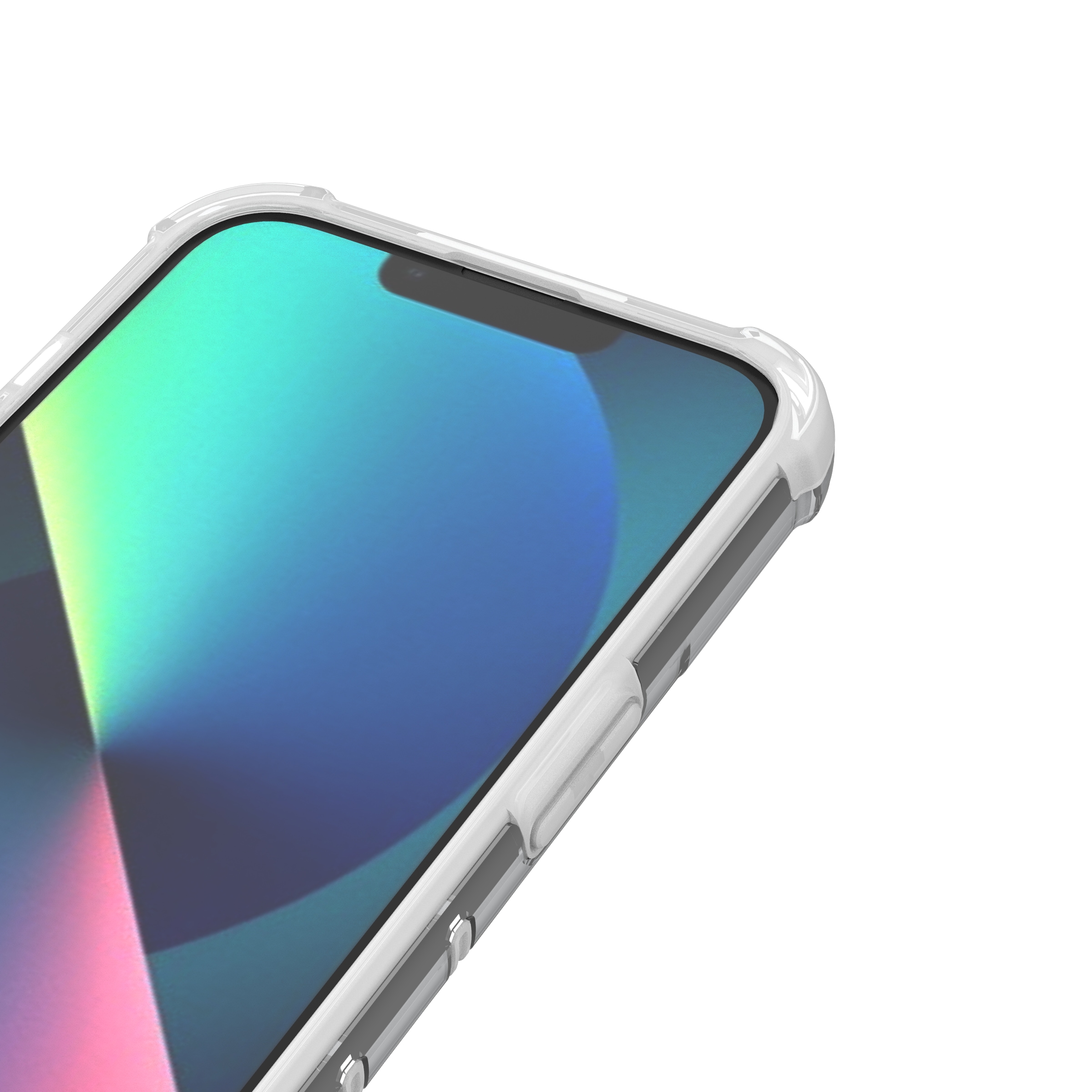 Ombre Protect Case til iPhone 14 Plus pansret cover pink og blå