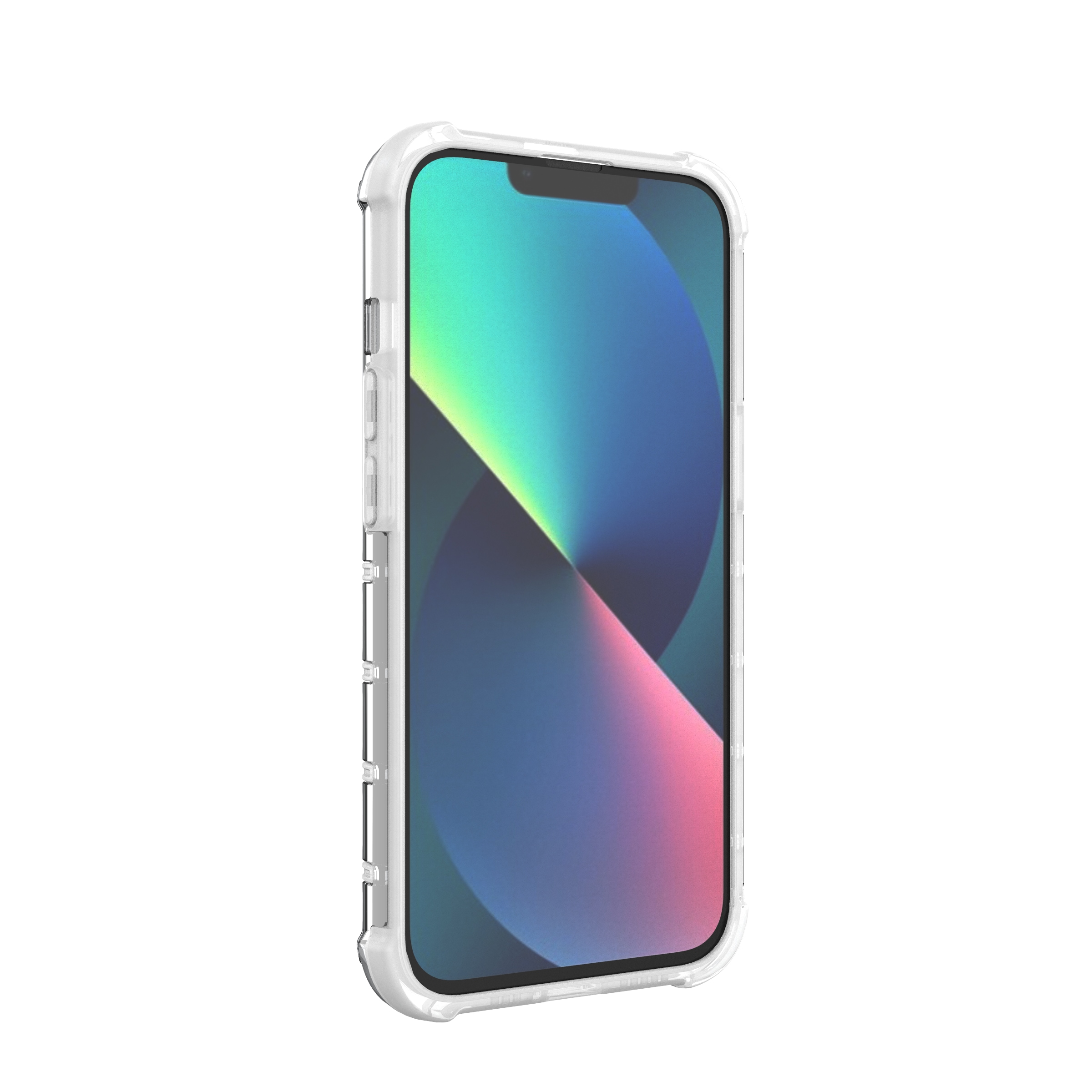 Ombre Protect Case til iPhone 14 Plus pansret cover pink og blå