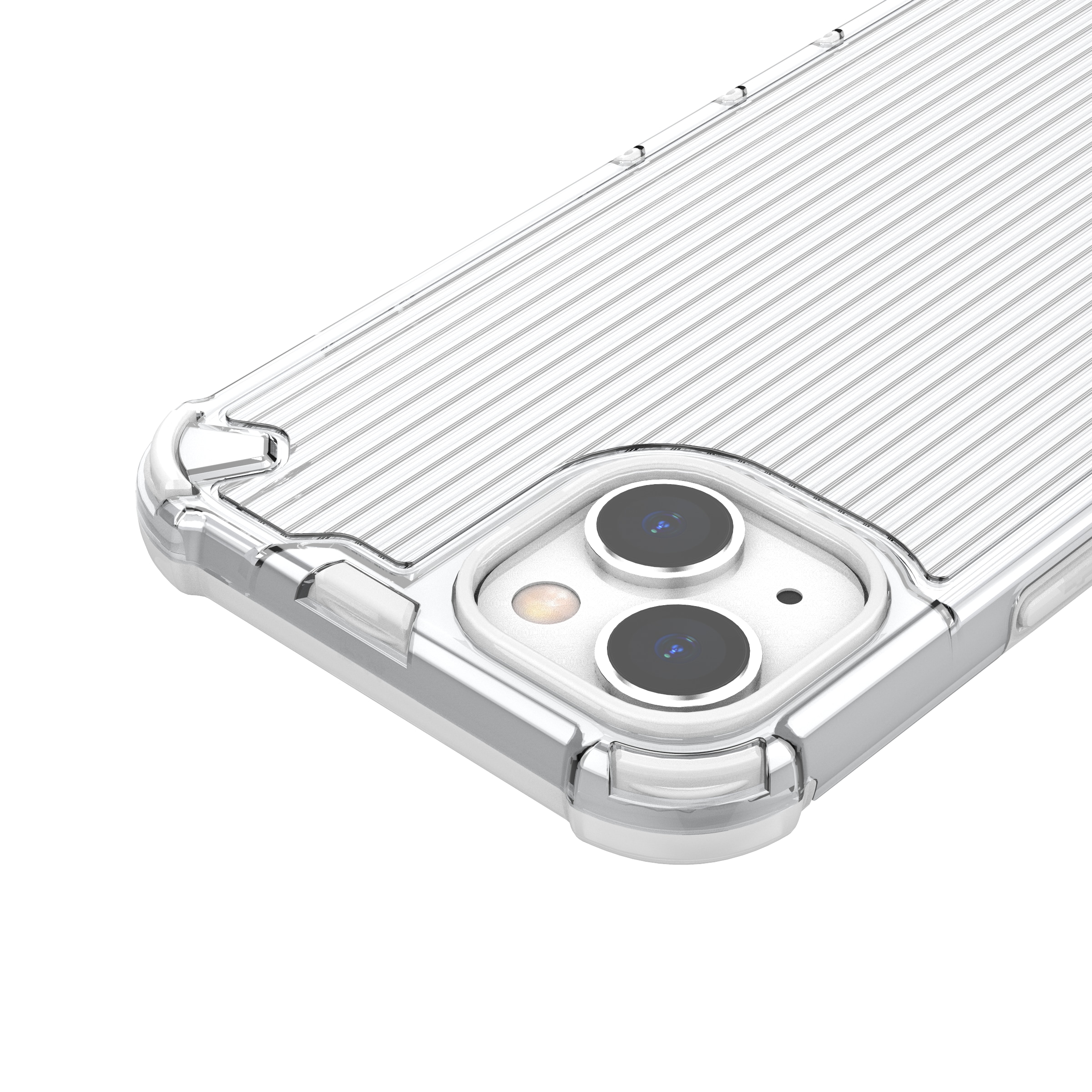 Ombre Protect Case til iPhone 14 Plus pansret cover pink og blå