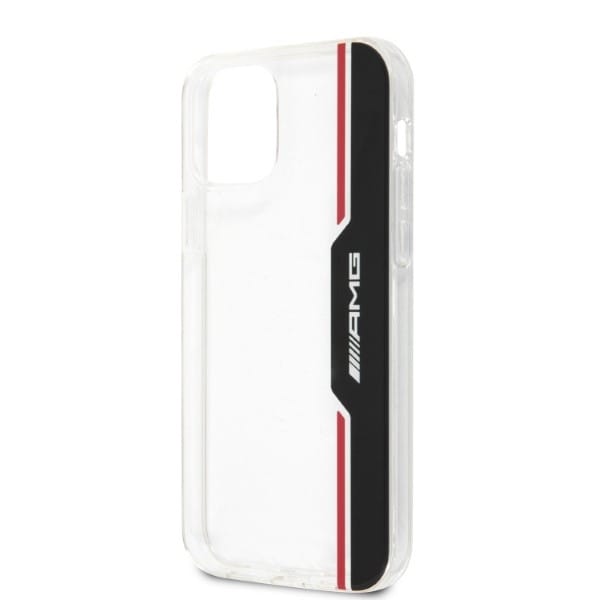 AMG Electroplate lodret etui til iPhone 12 / iPhone 12 Pro - gennemsigtig
