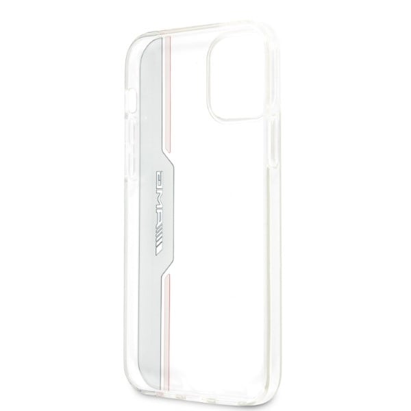 AMG Electroplate lodret etui til iPhone 12 / iPhone 12 Pro - gennemsigtig