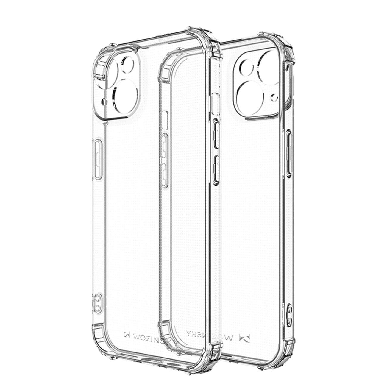 Wozinsky Anti Shock-etui til iPhone 14 Plus gennemsigtigt gennemsigtigt etui